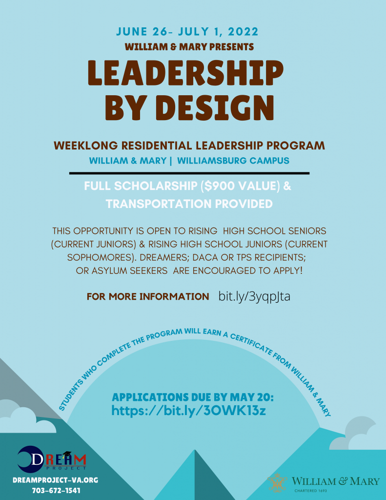 Leadership by design flyer